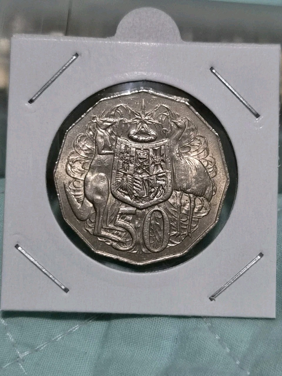 1978 50 Cent Coin With Toning