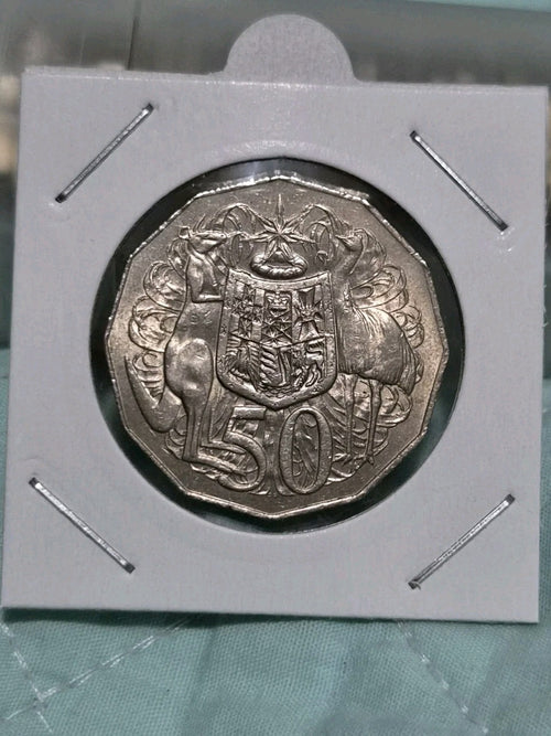 1978 50 Cent Coin With Toning
