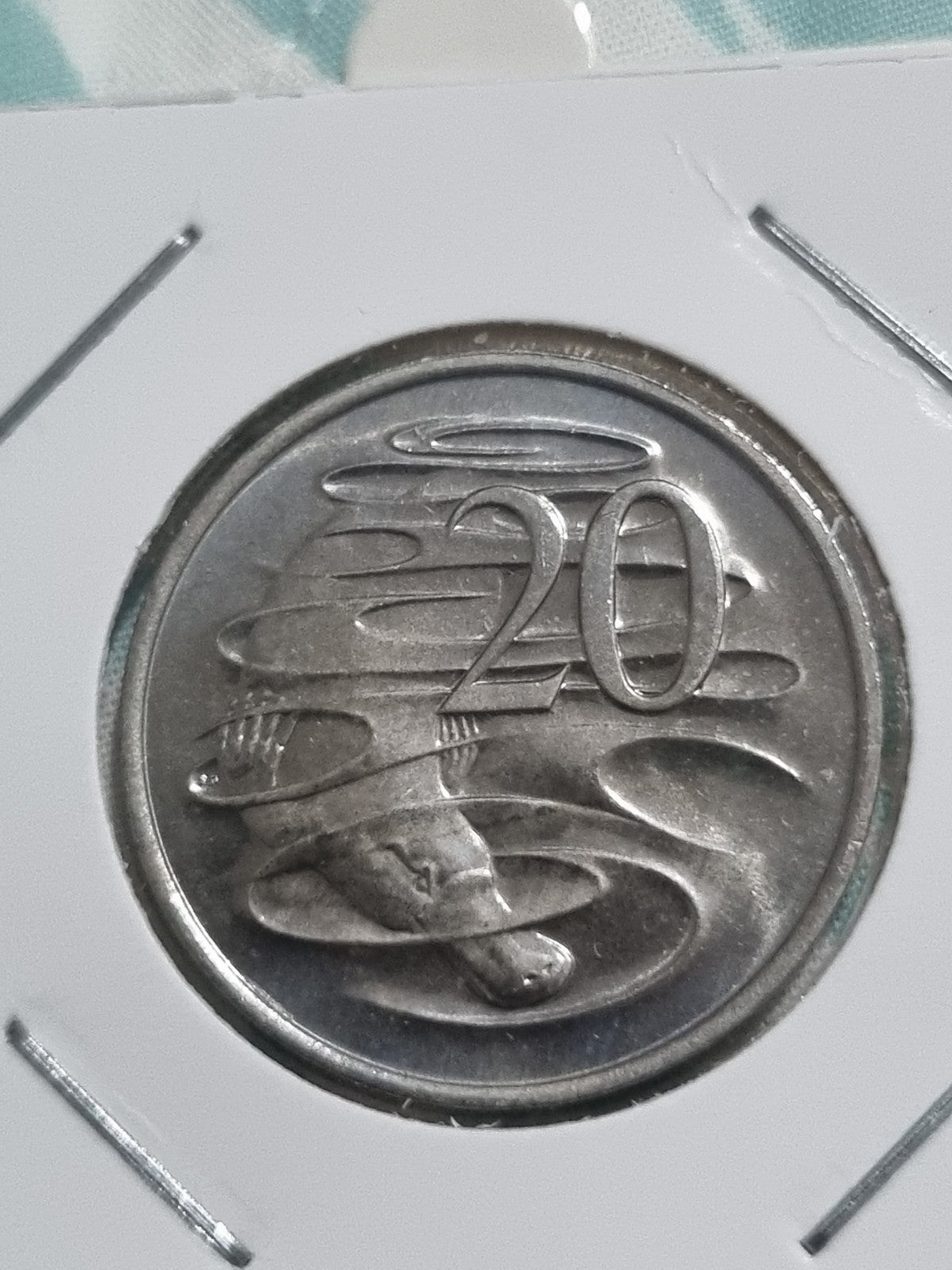 1981 UNC 20 Cent in 2x2 Holder 