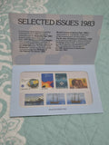 1983 Selected Issues Australia Post Office Pack 