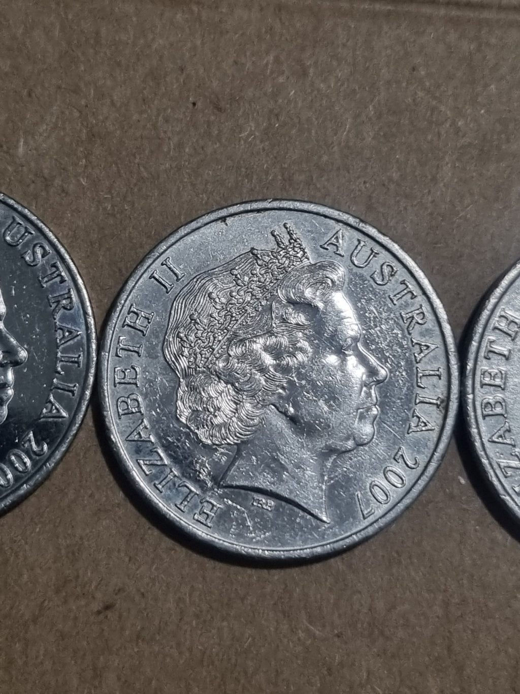 2006 2007 2008  20 Cent Australian Platypus Coins 