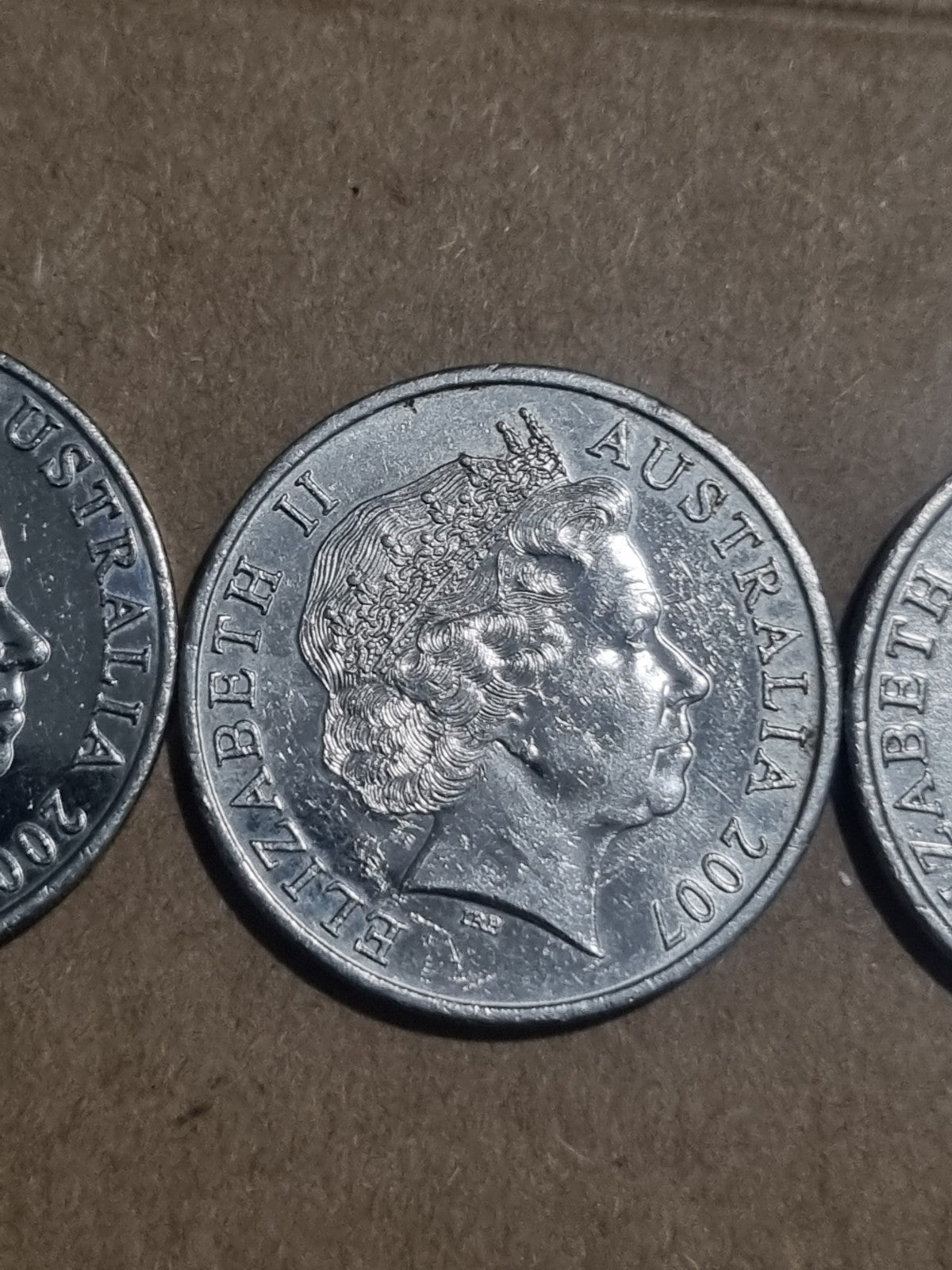 2006 2007 2008  20 Cent Australian Platypus Coins 