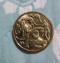 2018 aUNC One Dollar $1 Coin - Mob of Roos