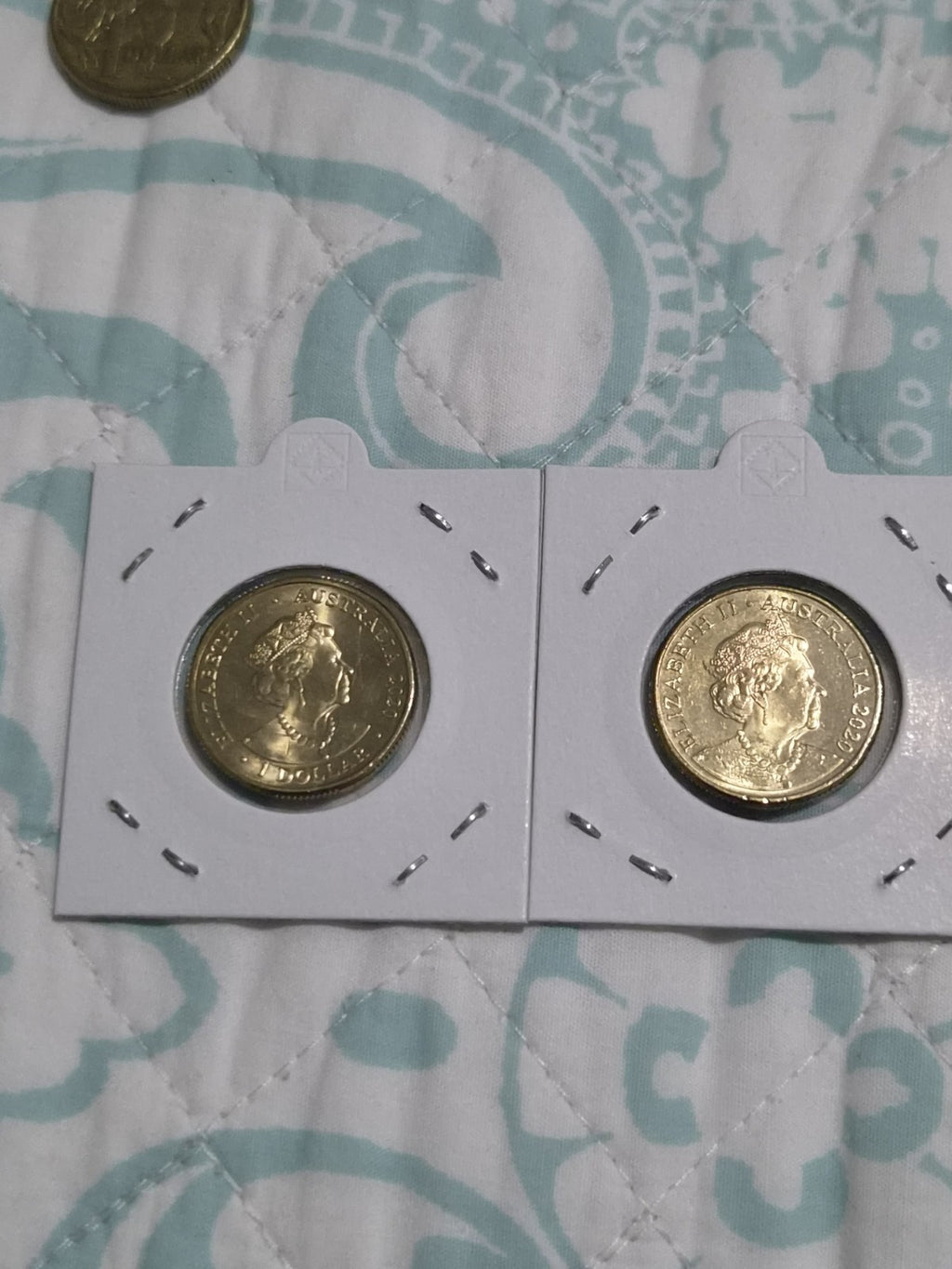 2 x 2020 Special Coins - Donation One Dollar & Qantas $1 Coin Uncirculated 