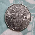 Australian 50 Cents XII Commonwealth Games in Brisbane 1982 