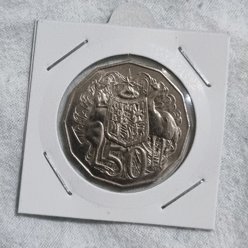 1981 50 Cent Coin COA - Uncirculated