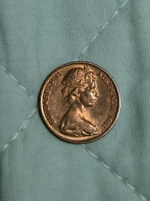 1981 1 One Cent Coin 