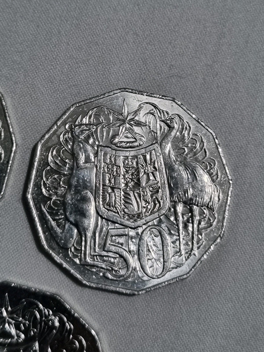 2021 50 CENT COIN - 50c -  LOWER MINTAGE - JC 