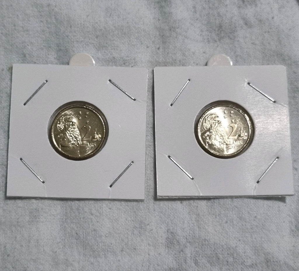 2024 & 2025 $2 Two Dollar Elder Coins UNC In 2x2 Holders 