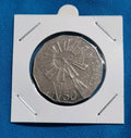 2002 aunc 50 Cent Coin - Year Of The Outback- Windmill - aUNC