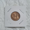 1985 Uncirculated Two Cent Coin in 2 x 2 holder - Beautiful Coin 