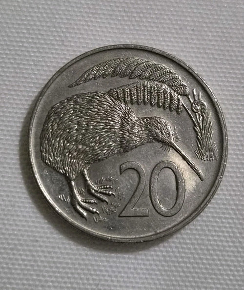 1979 20 Cent New Zealand Coin 
