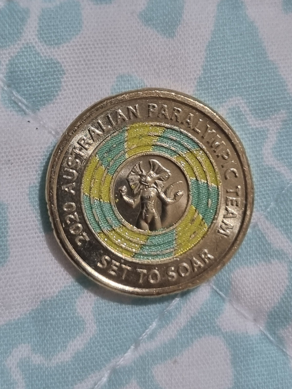 2020 $2 Paralympic Coin UNC