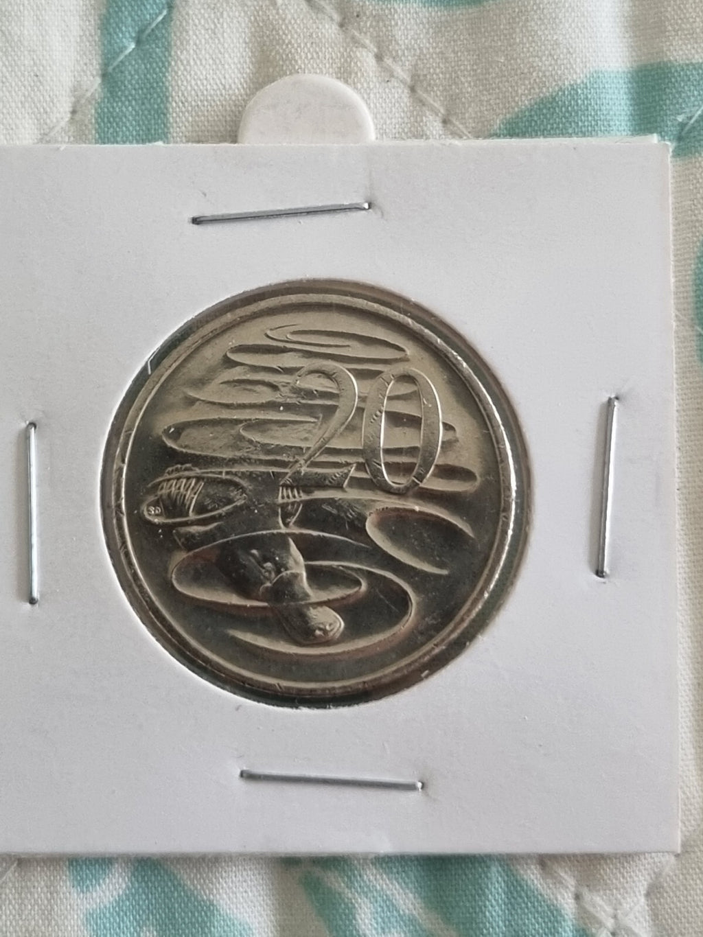 2022 UNC 20 Cent Platypus Coin in 2x2