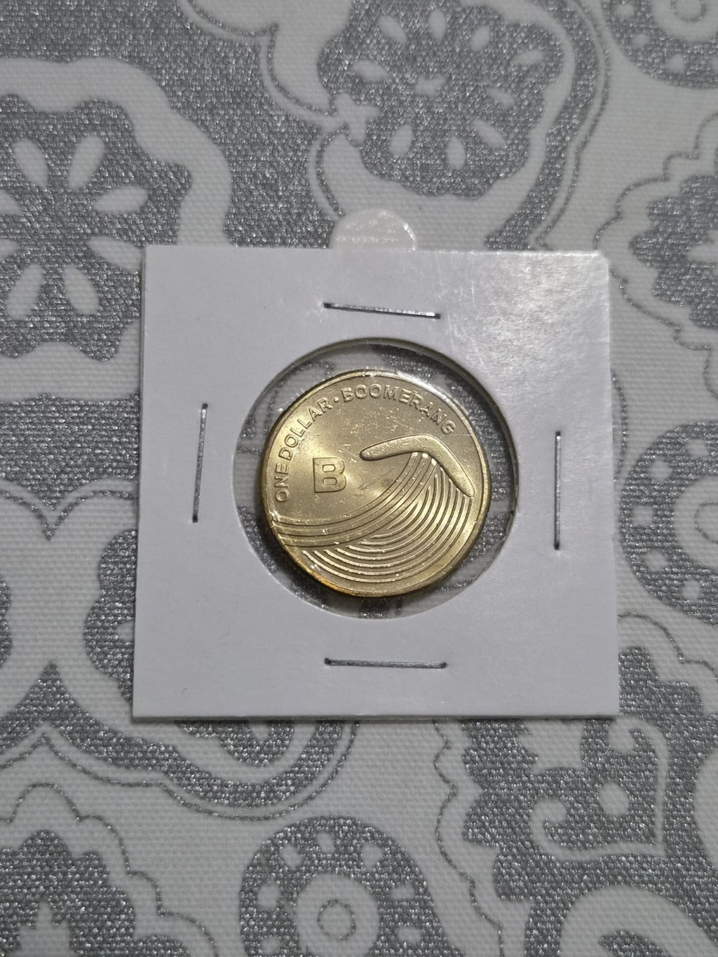 2019 - B - Boomerang - $1 - One Dollar GACH aUNC
