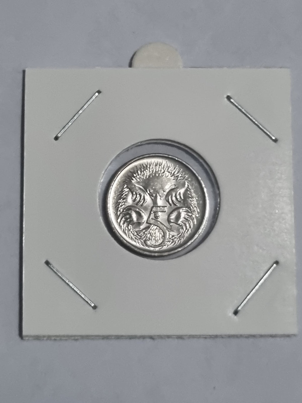 1993 5 Cent Coin Uncirculated In 2x2 Holder 