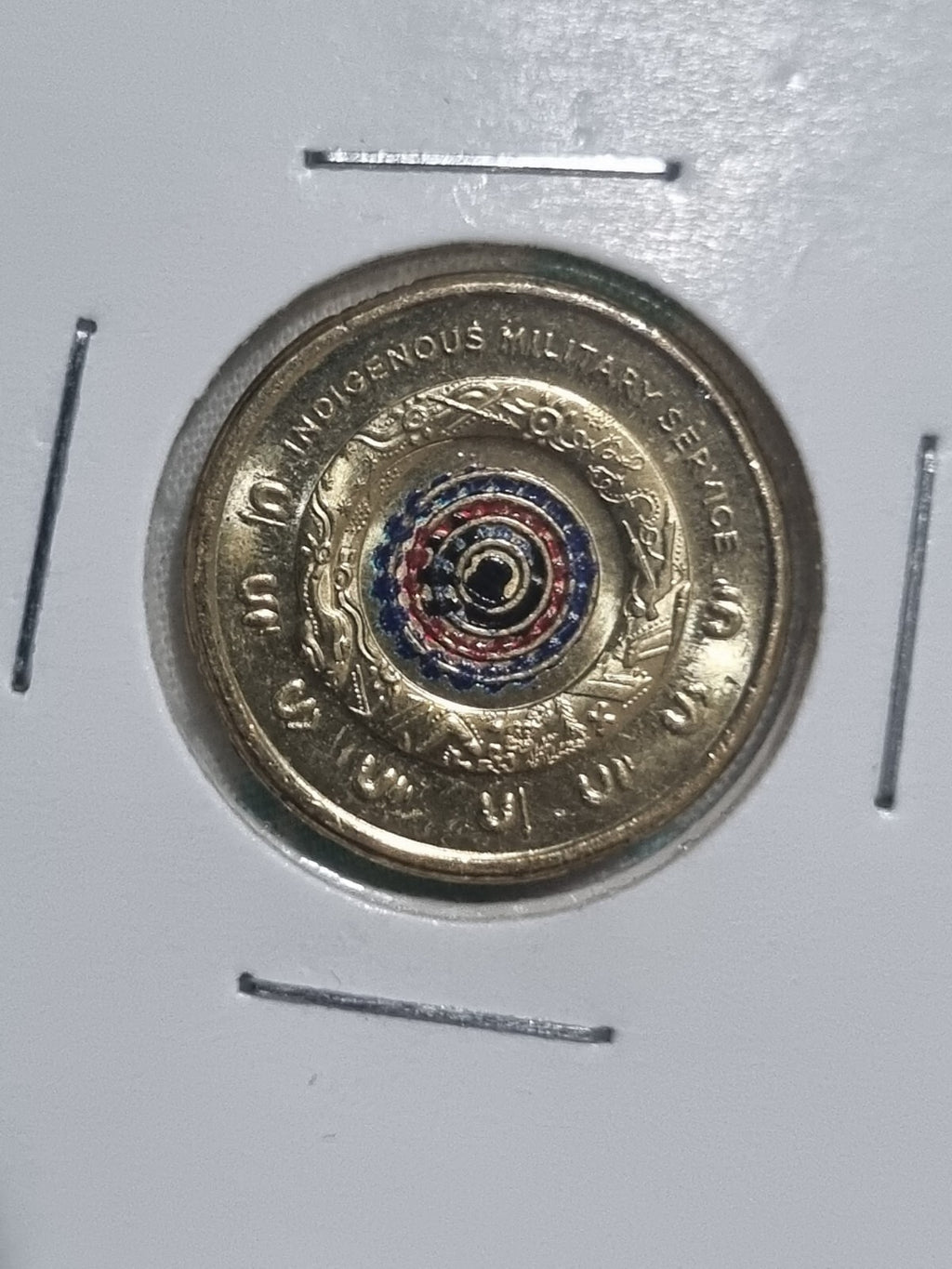 2018-2021 ; 4 x UNC ANZAC Themed $2 Two Dollar Coloured Coins In 2x2 Holders