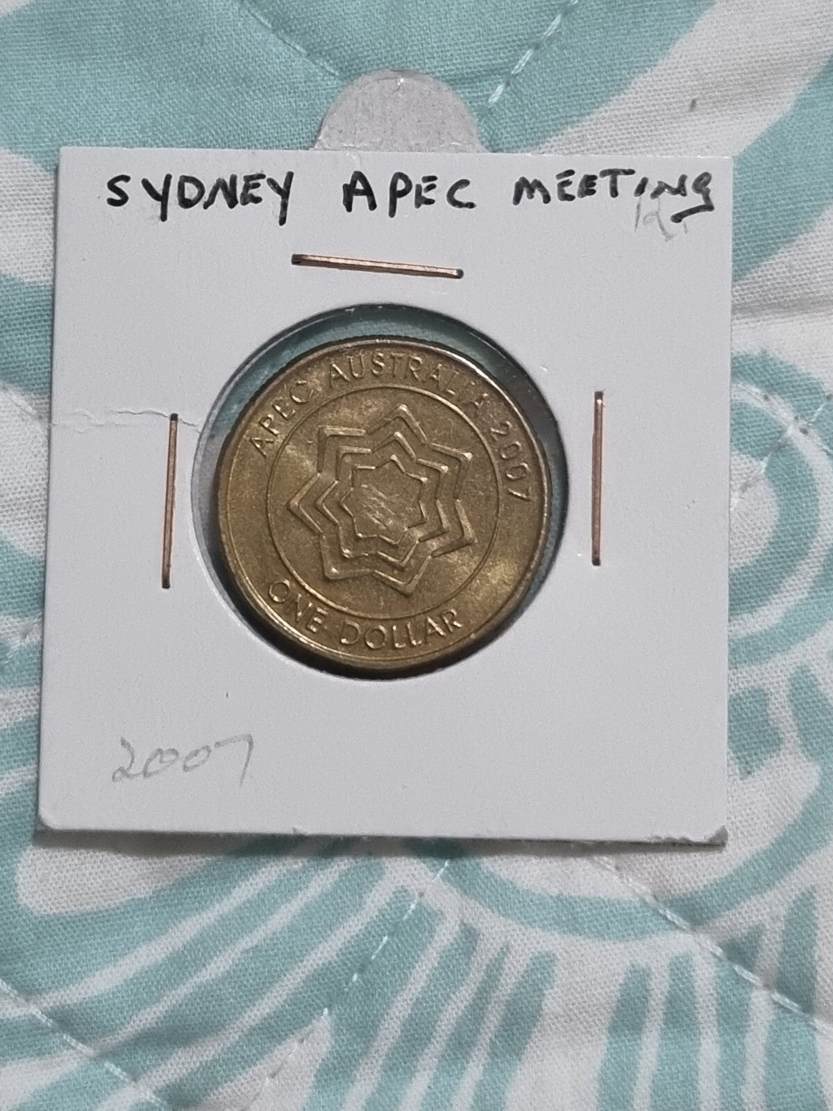 2007 $1 AUSTRALIAN ONE DOLLAR APEC - UNCIRCULATED
