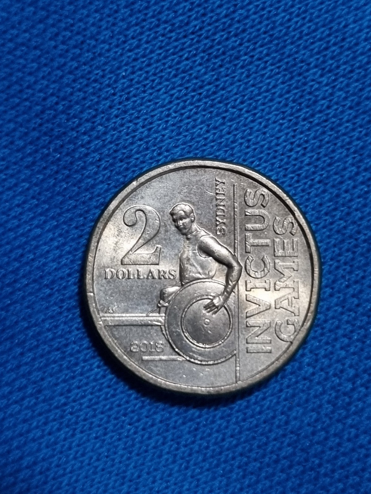 2018 Invictus $2 Two Dollar Coin aUNC