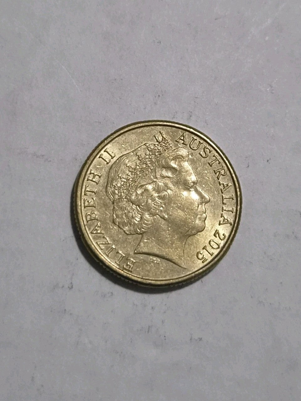 2015 One Dollar Australian Coin Lightly Circulated