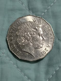 2017 50 Cent 50c Coin - Coat of Arms - Lightly Circulated 