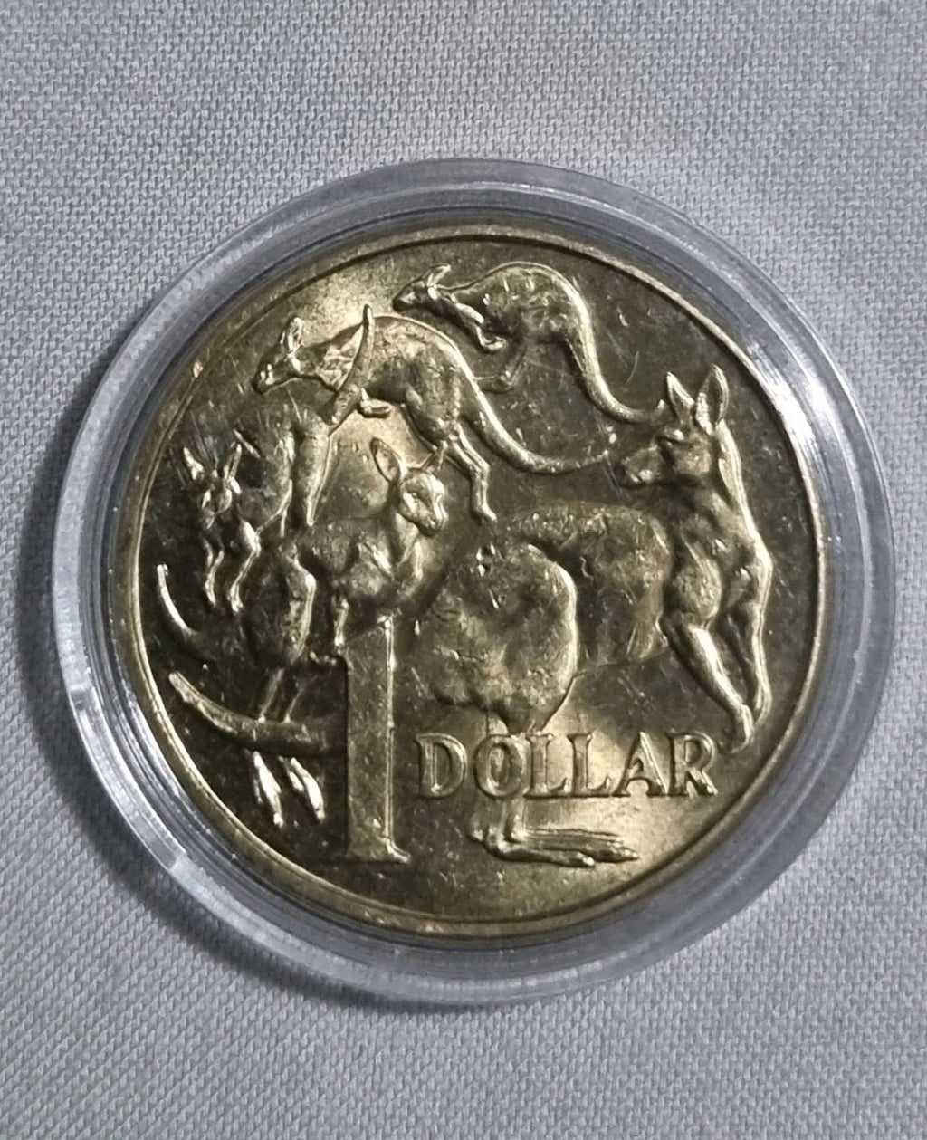 2019 JC ONE DOLLAR COIN - JC DESIGN $1 In Protective Capsule 