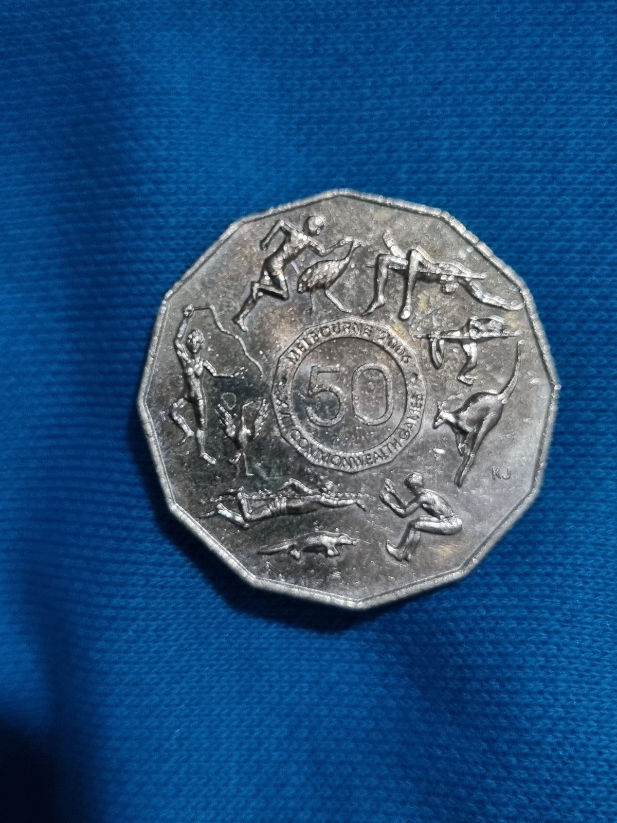 2005 50 Cent Coin- Melbourne Commonwealth Games 