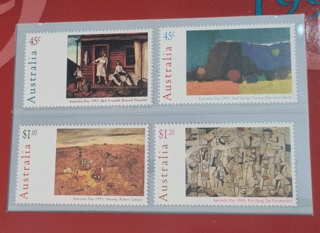 Australia Post Stamp Pack - 1995 Australia Day - New as Issued