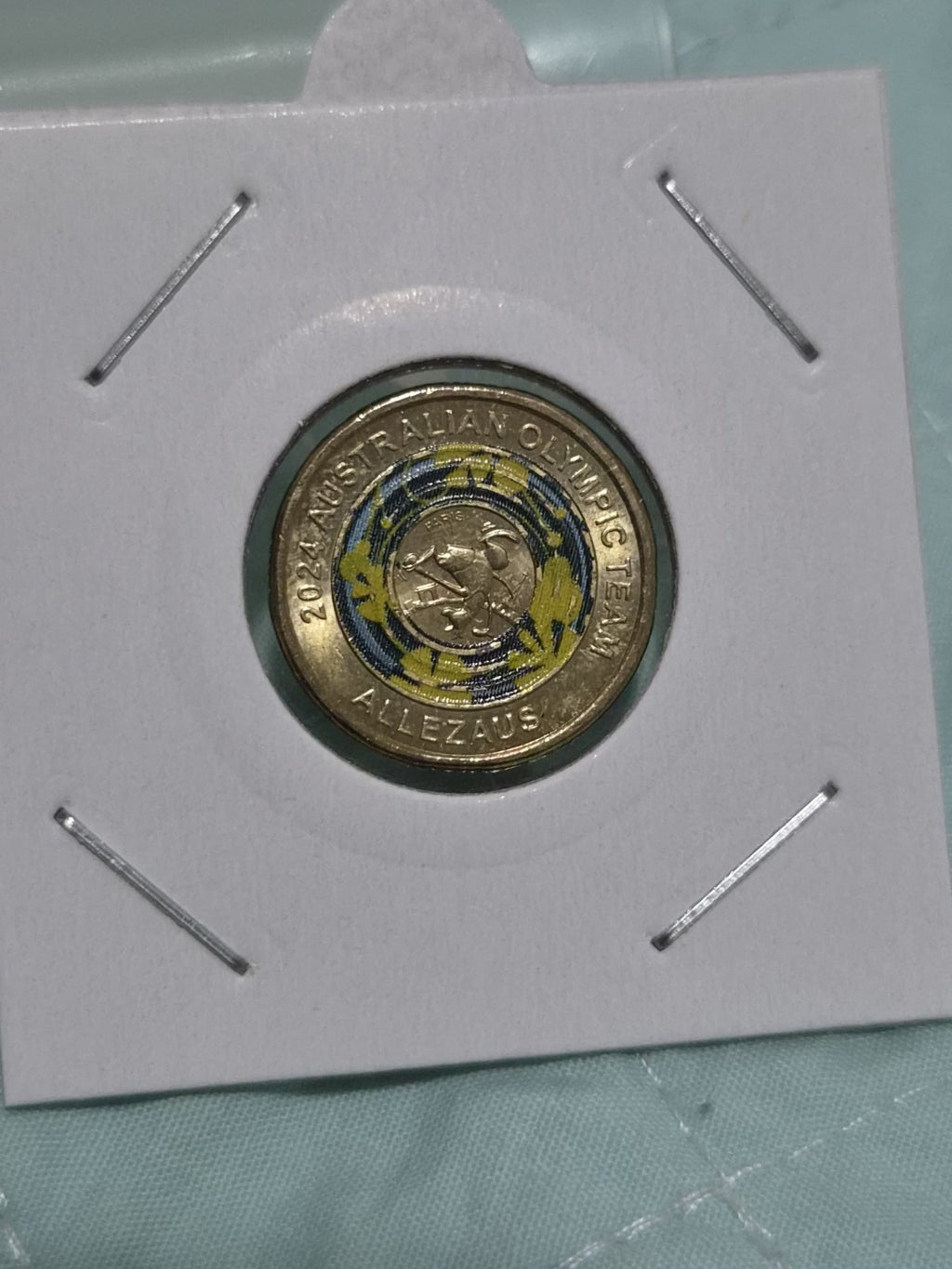 2 x 2024 UNC $2 Two Dollar Olympic Games Olympism & Allezaus Coins