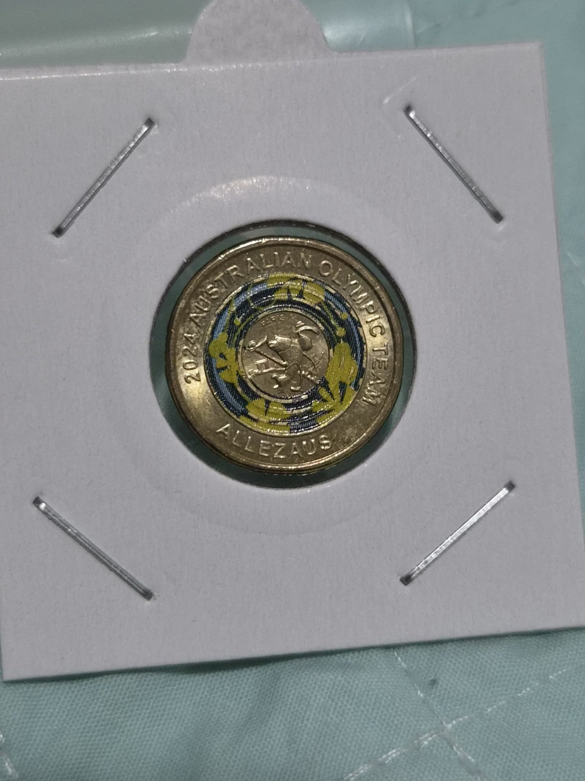 2 x 2024 UNC $2 Two Dollar Olympic Games Olympism & Allezaus Coins