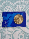 Sydney Olympic 2000 Taekwondo $5 DOLLAR UNC