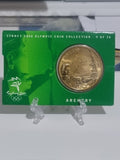 Sydney Olympics 2000 Archery $5 DOLLAR UNC