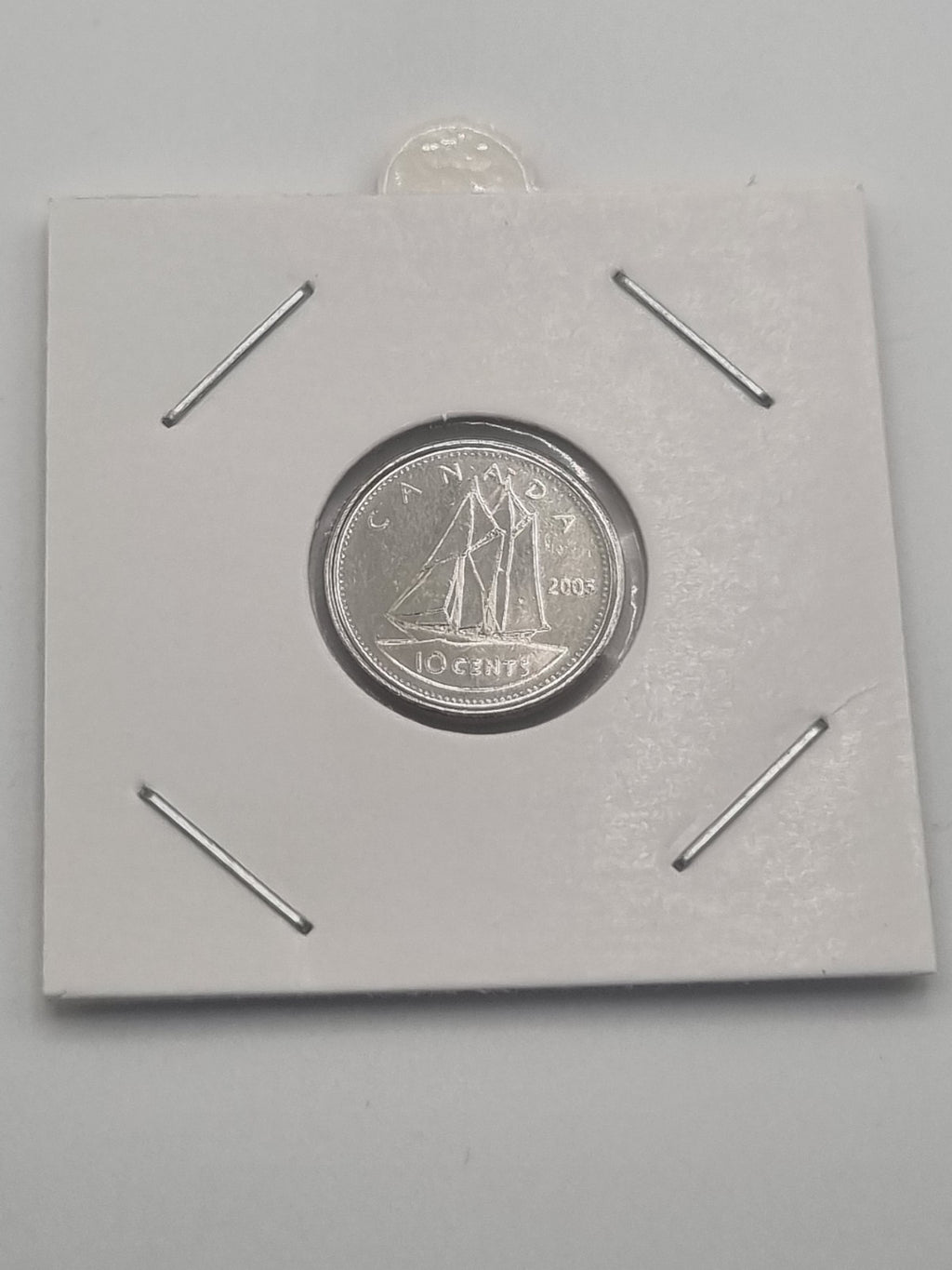 2005 10 Ten Cents Canada In 2x2 Holder For Lasting Protection - Uncirculated 