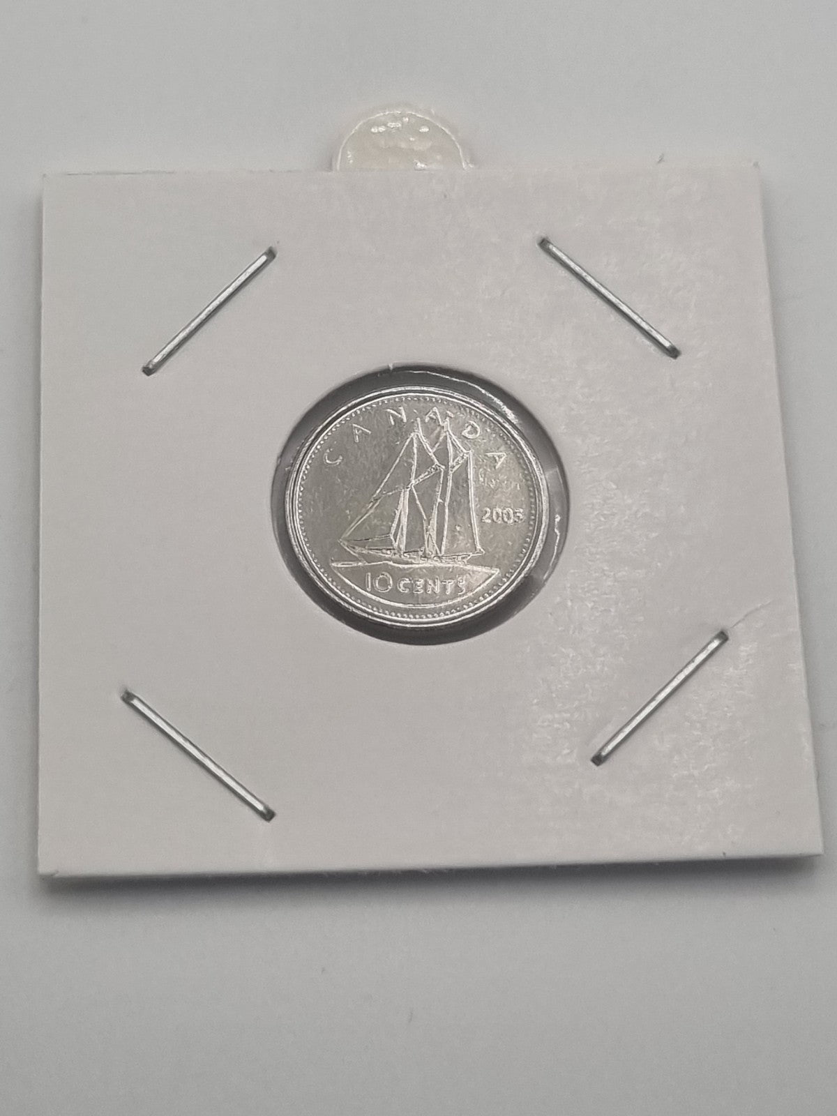 2005 10 Ten Cents Canada In 2x2 Holder For Lasting Protection - Uncirculated 