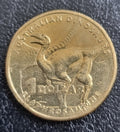 2022 $1 Dollar coin Dinosaur  Australovenator Circulated 