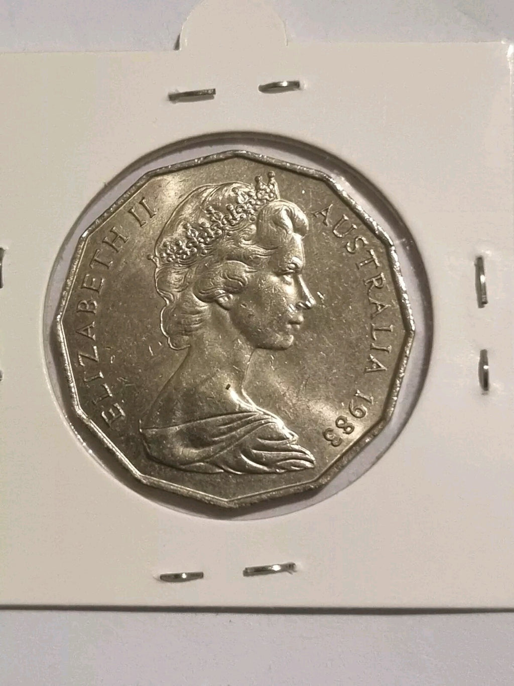 1983 50 Cent Coin – Coat of Arms – Lightly Circulated