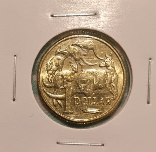 2020 1 Dollar Coin - JC Design- $1 -  Mob of Roos