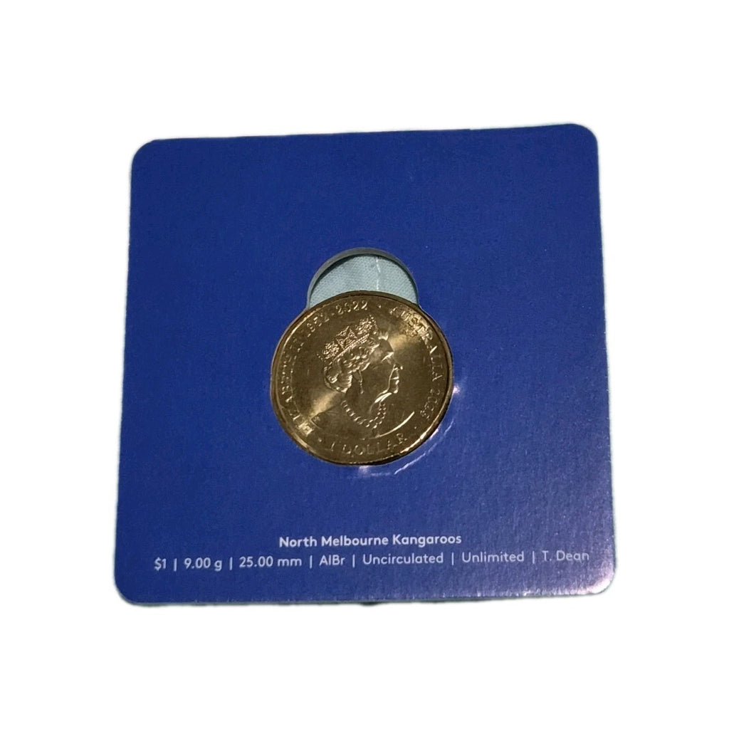 2023 AFL North Melbourne $1 One Dollar Carded Coin 