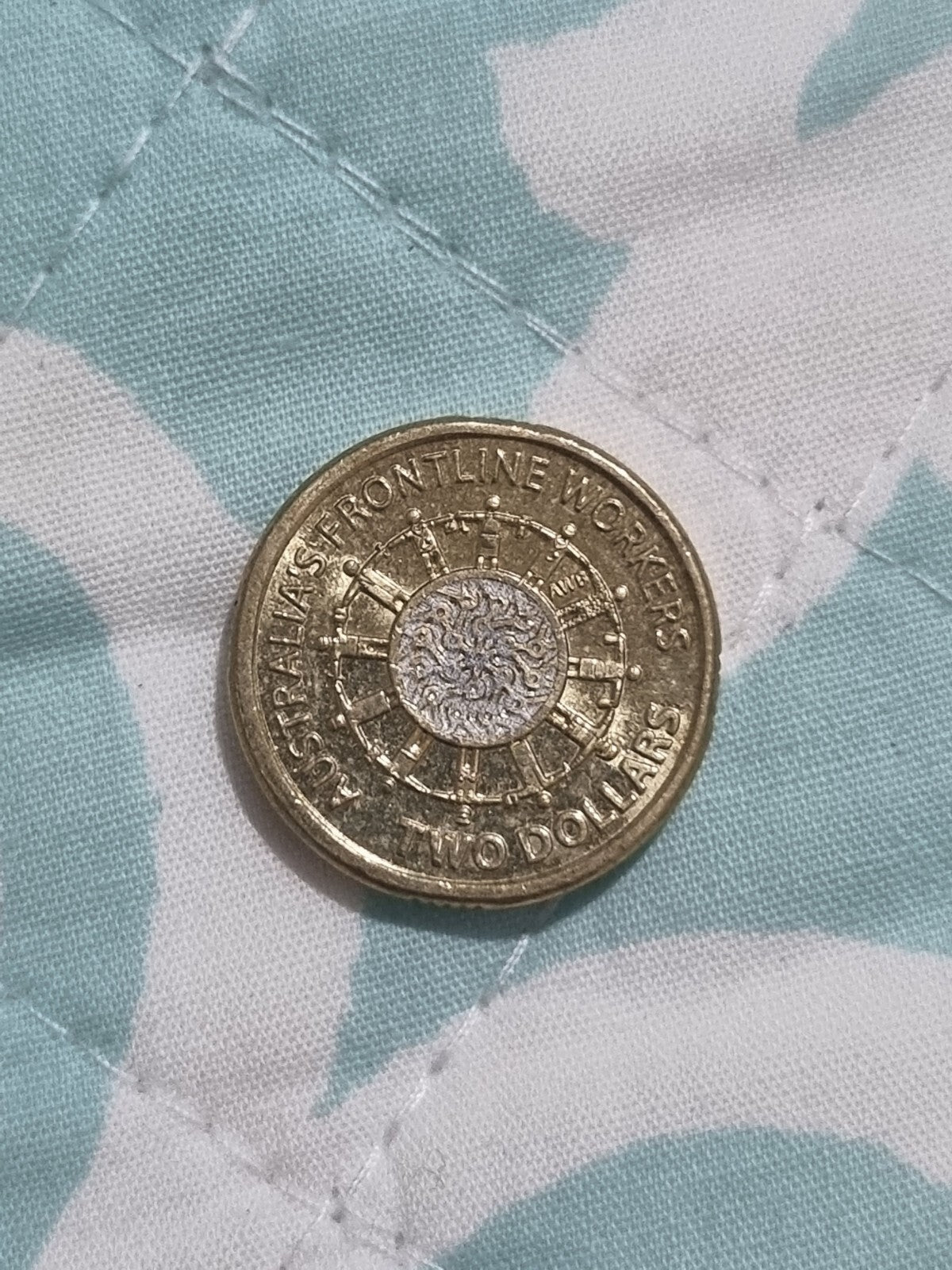 2022 UNC Frontline Workers Two Dollar coin 