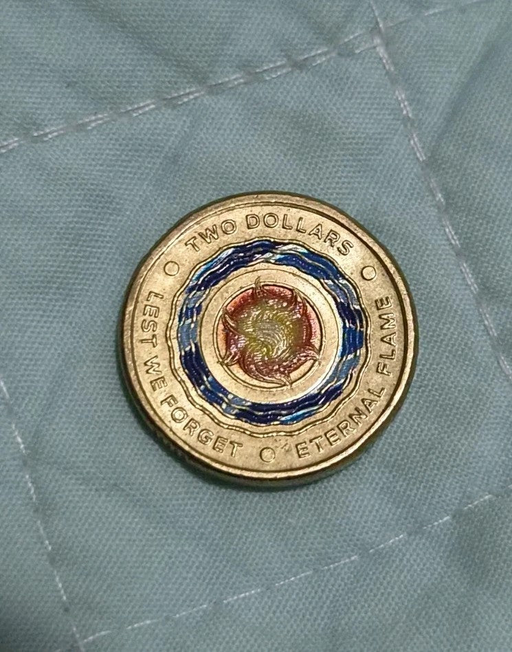 2018 $2 Eternal Flame Two Dollar Coin