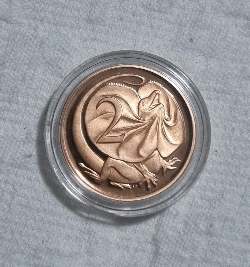 1989 Two 2 Cent Coin - Ex Proof Set - Elizabeth II