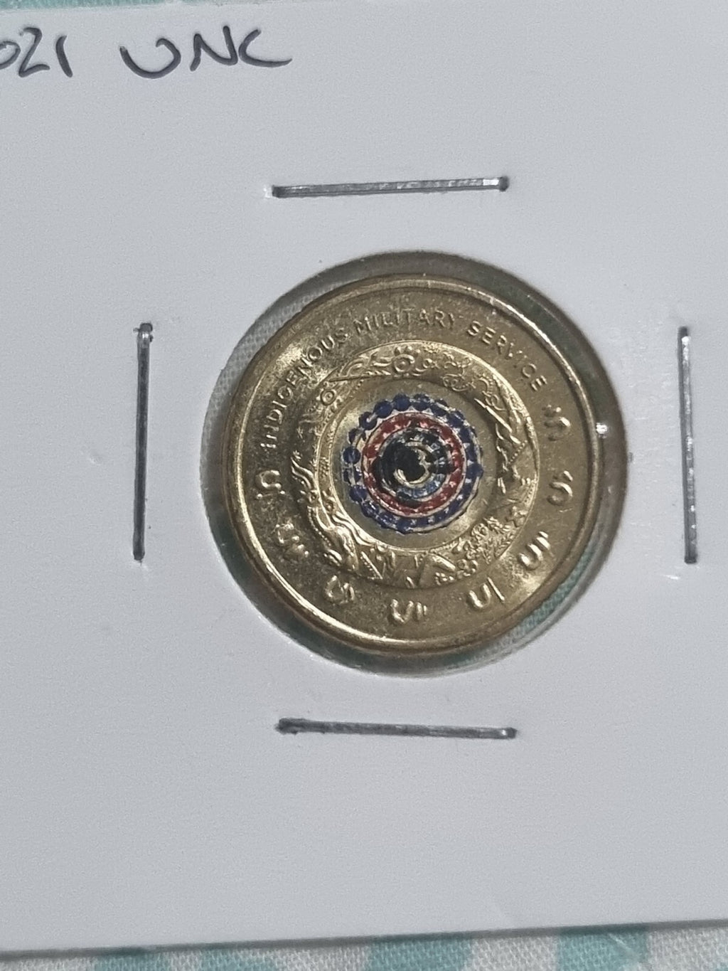 4 x Uncirculated Two Dollar Coloured Coins - $2 UNC in 2x2
