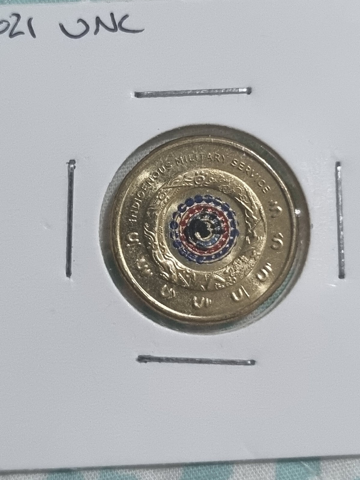 4 x Uncirculated Two Dollar Coloured Coins - $2 UNC in 2x2
