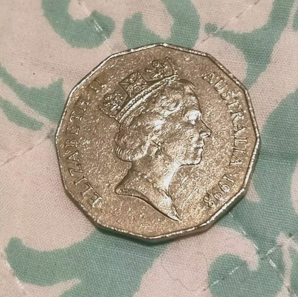 1998 Bass & Flinders 50 Cent Coin - Circulated