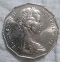 1 x 1981 50 Cent Coin Sent With Free FDC