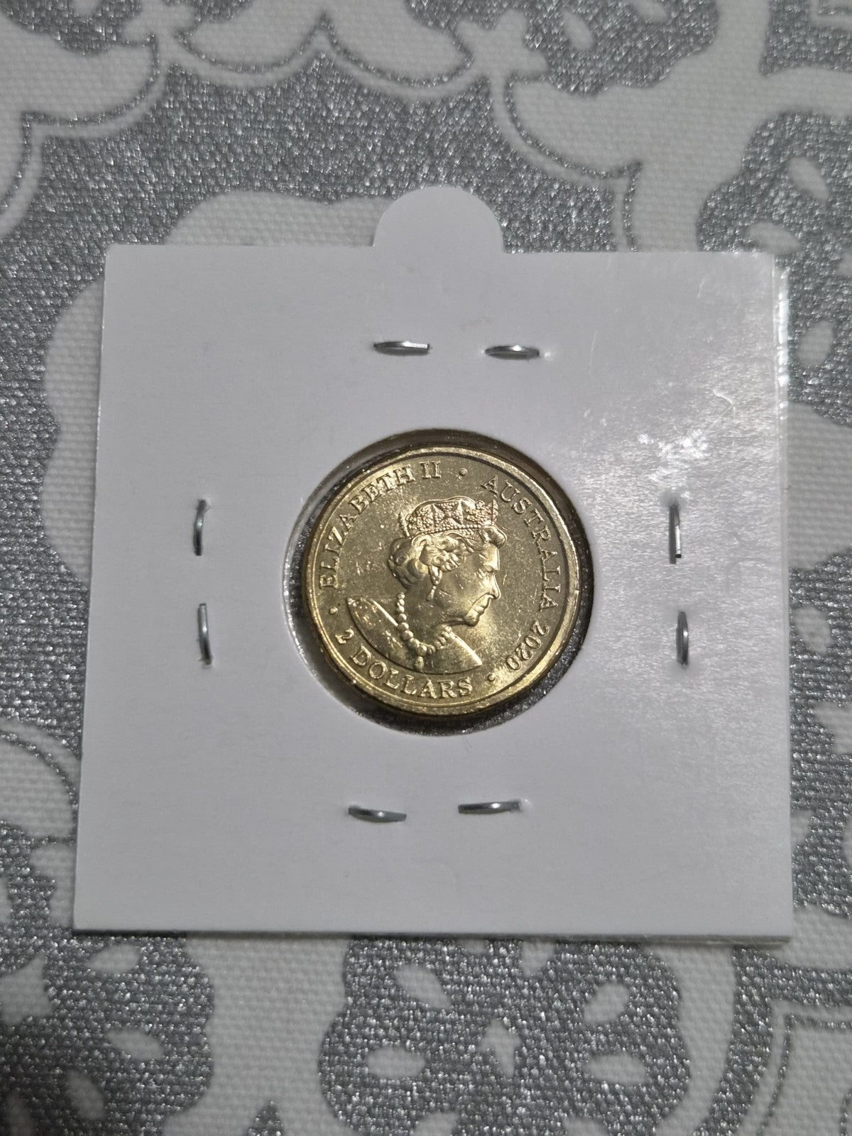 2020 Olympic $2 Dollar Coin - Yellow- Strive - Uncirculated 
