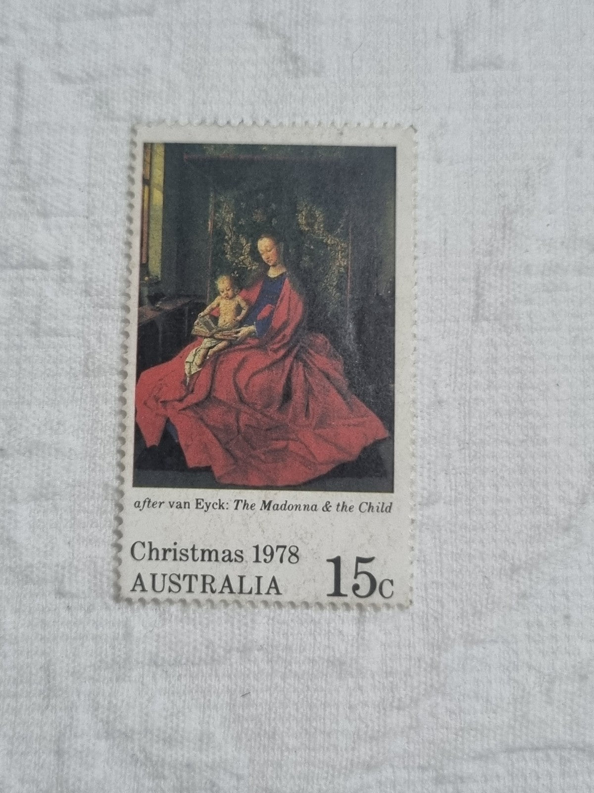 Australia 15 Cent Postage Stamp Christmas 1978 MNH