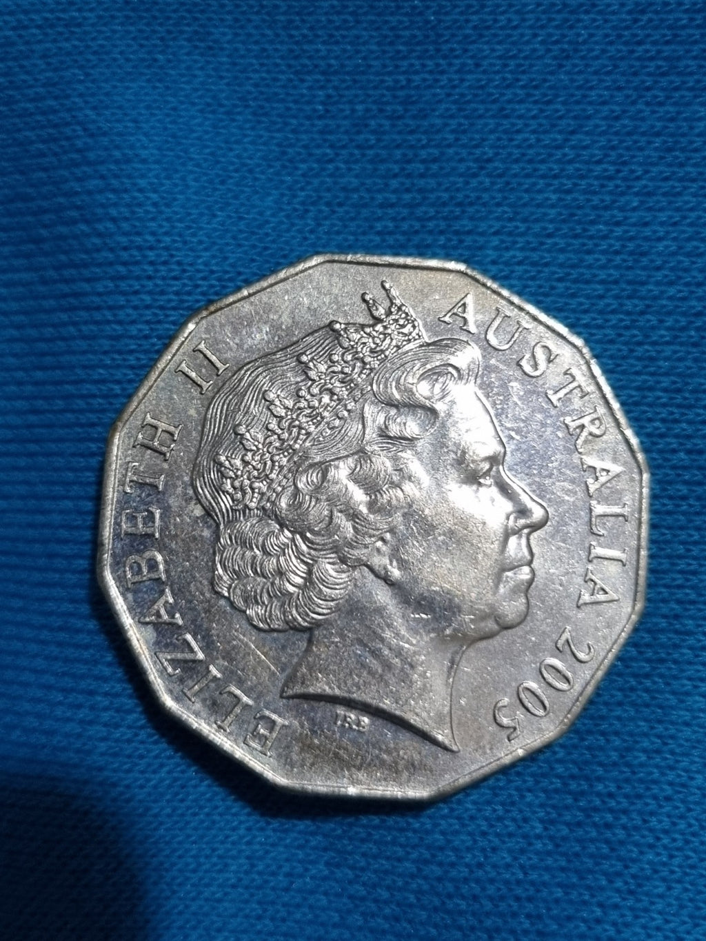 2005 50 Cent Coin- Melbourne Commonwealth Games 