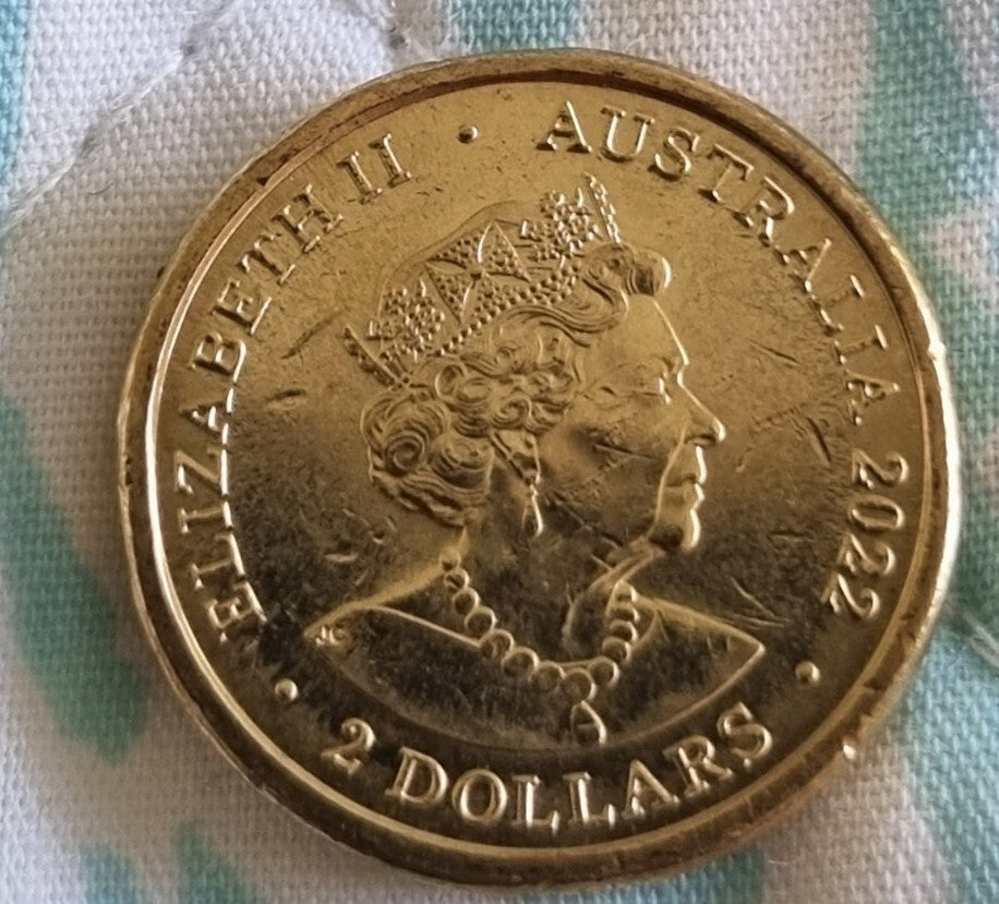 2022 Socceroos 100 Year Centenary $2 Two Dollar Coin