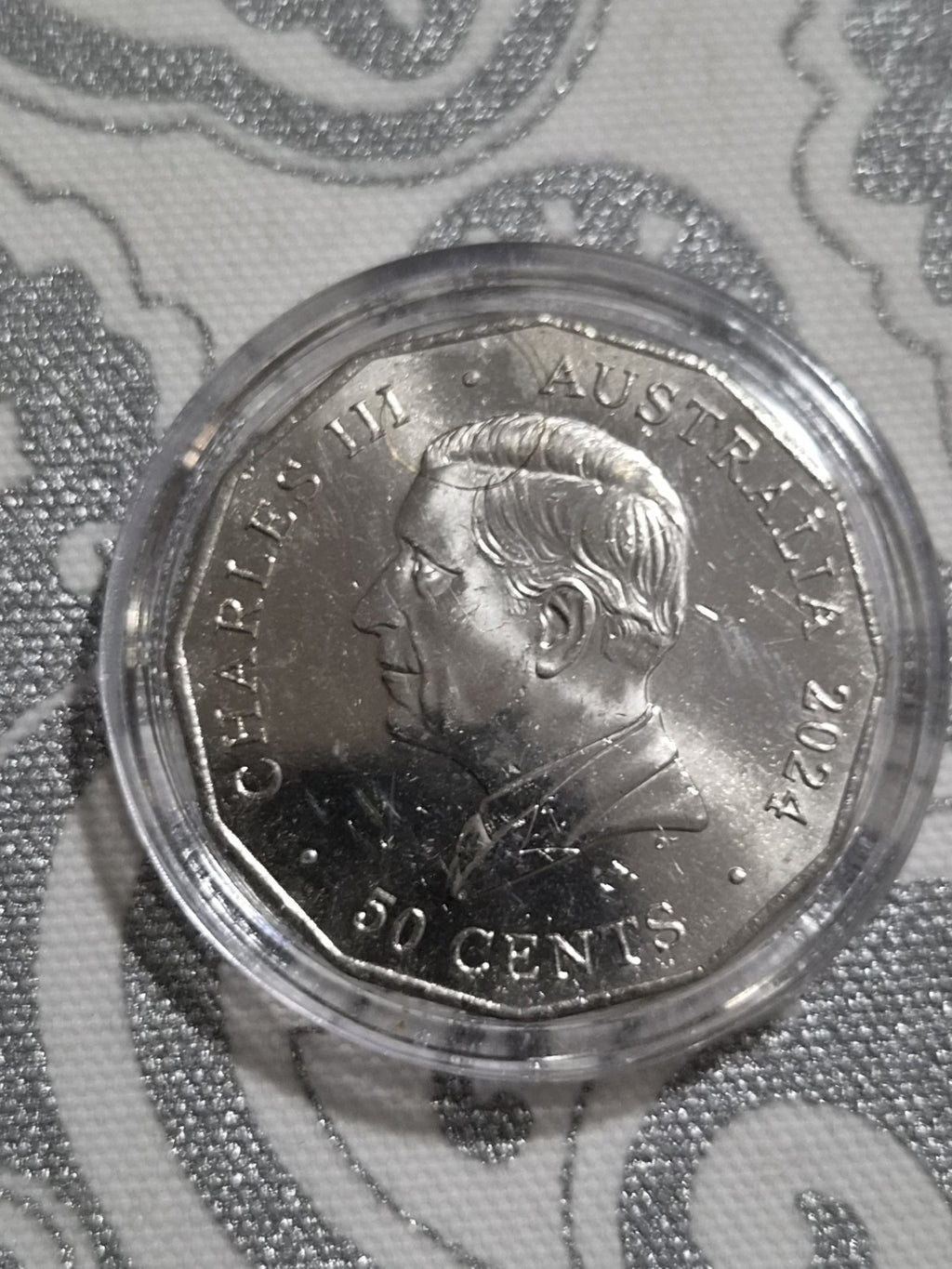 2024 UNC 50 Cent NAIDOC Coin in Capsule